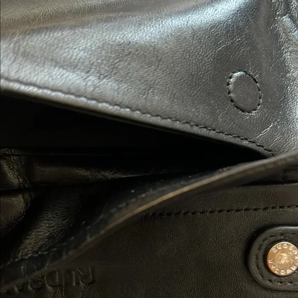 Rudsak Black Leather Wristlet - Picture 7 of 7